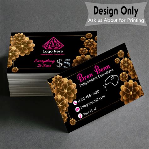 personalised business cards with picture.